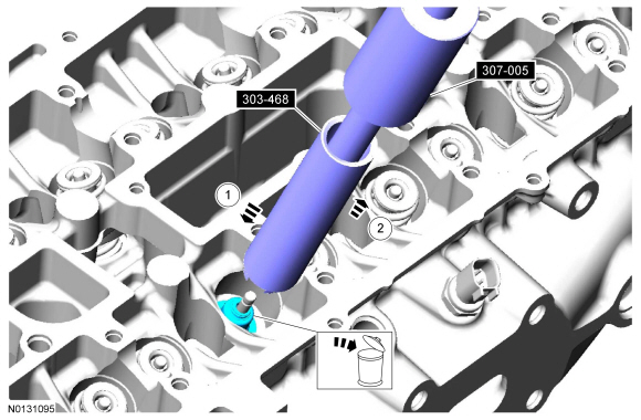 Ford Taurus. Engine