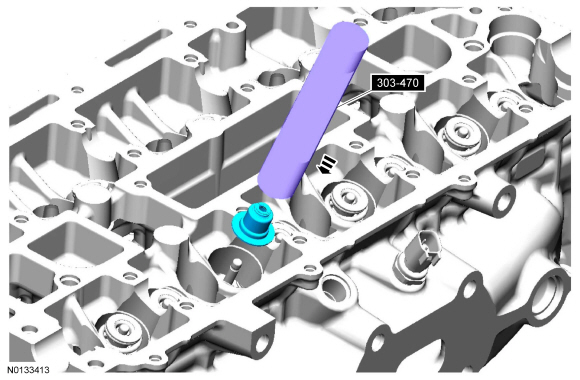 Ford Taurus. Engine