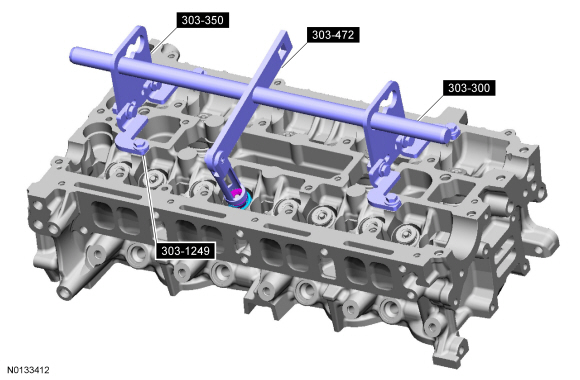 Ford Taurus. Engine