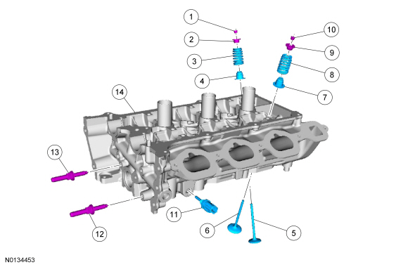 Ford Taurus. Engine