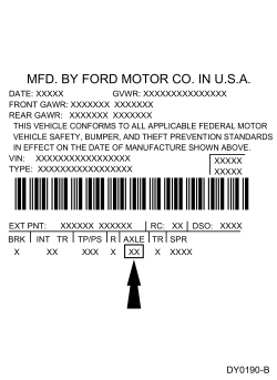 Ford Taurus. Driveline