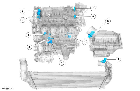 Ford Taurus. Engine