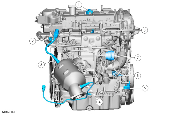 Ford Taurus. Engine