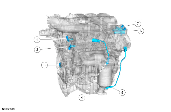 Ford Taurus. Engine