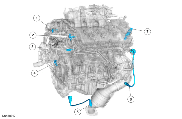 Ford Taurus. Engine