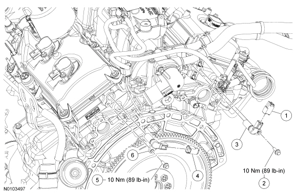 Ford Taurus. Engine