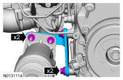 Ford Taurus. Engine