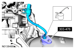 Ford Taurus. Engine