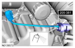 Ford Taurus. Engine