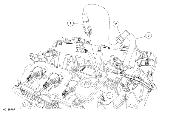 Ford Taurus. Engine