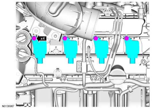 Ford Taurus. Engine