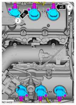 Ford Taurus. Engine