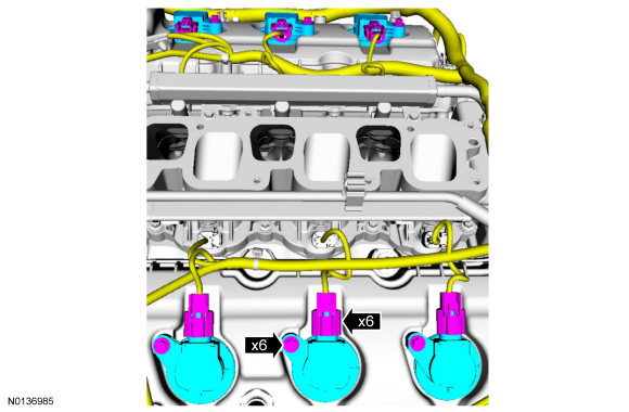 Ford Taurus. Engine