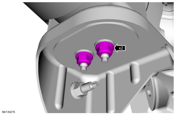 Ford Taurus. Exhaust System