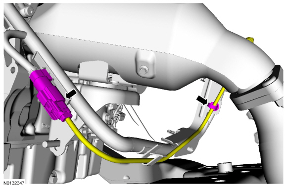 Ford Taurus. Exhaust System