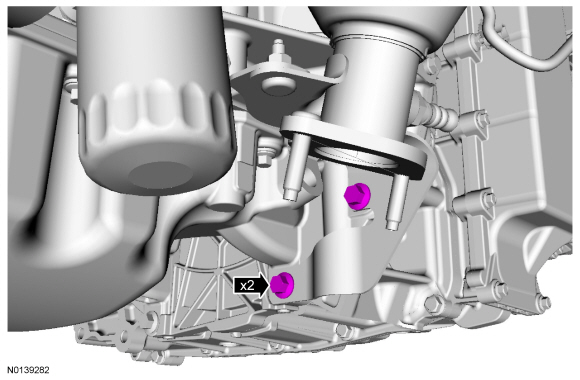 Ford Taurus. Exhaust System