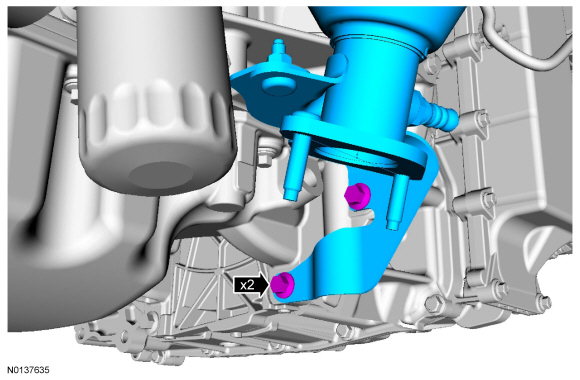 Ford Taurus. Exhaust System