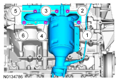 Ford Taurus. Exhaust System