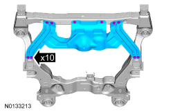 Ford Taurus. Exhaust System