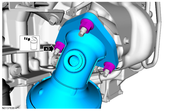 Ford Taurus. Exhaust System