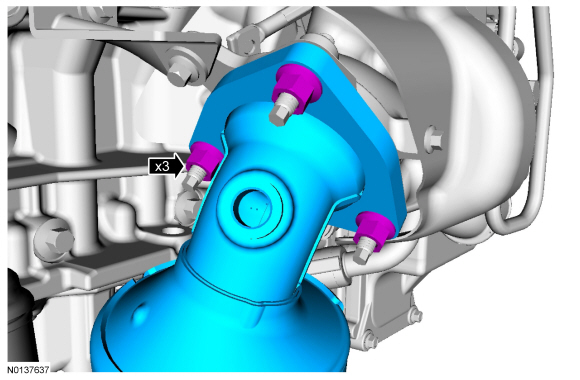 Ford Taurus. Exhaust System