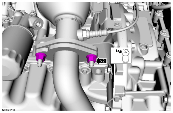 Ford Taurus. Exhaust System