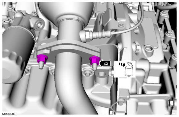 Ford Taurus. Exhaust System