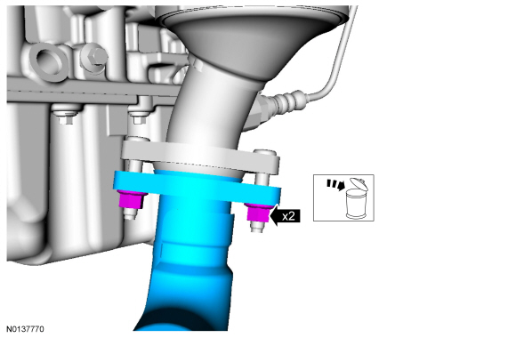 Ford Taurus. Exhaust System