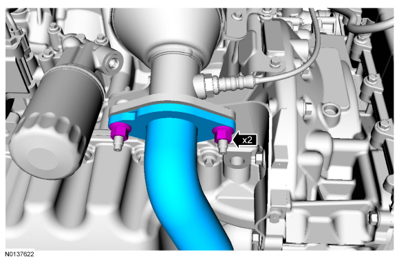 Ford Taurus. Exhaust System