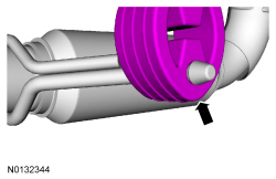 Ford Taurus. Exhaust System