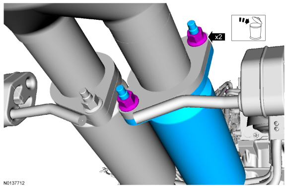 Ford Taurus. Exhaust System