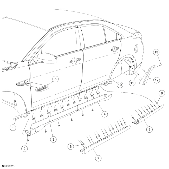 Ford Taurus. Body