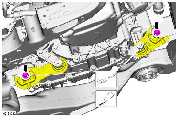 Ford Taurus. Frame and Mounting