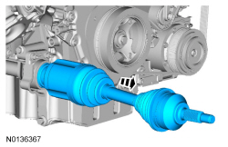 Ford Taurus. Driveline