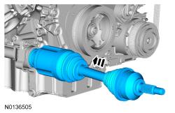 Ford Taurus. Driveline