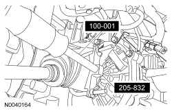 Ford Taurus. Driveline