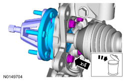 Ford Taurus. Suspension