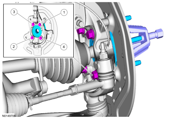 Ford Taurus. Suspension