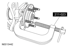 Ford Taurus. Suspension