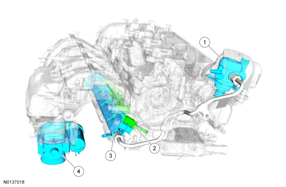 Ford Taurus. Engine