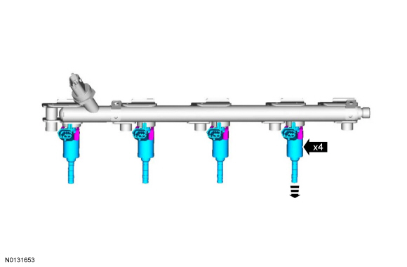 Ford Taurus. Engine