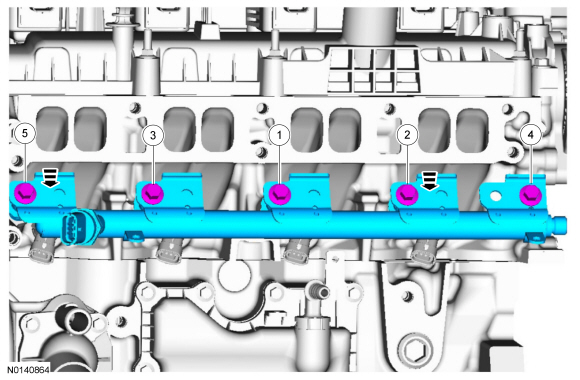 Ford Taurus. Engine