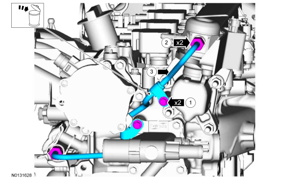 Ford Taurus. Engine