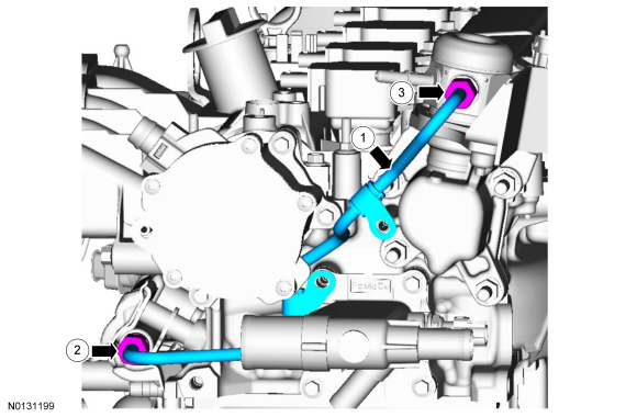 Ford Taurus. Engine