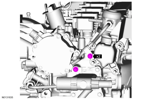 Ford Taurus. Engine