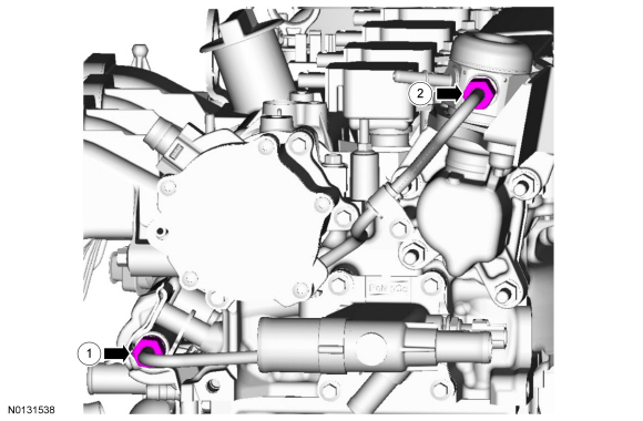 Ford Taurus. Engine