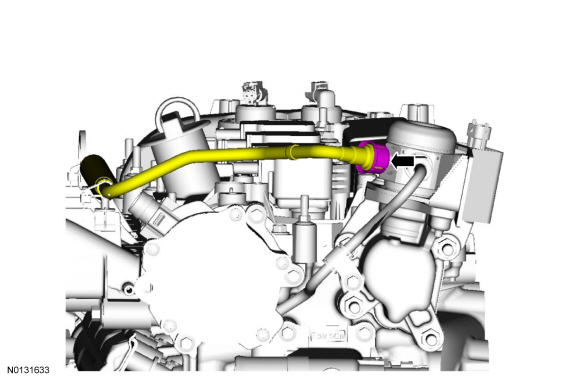 Ford Taurus. Engine