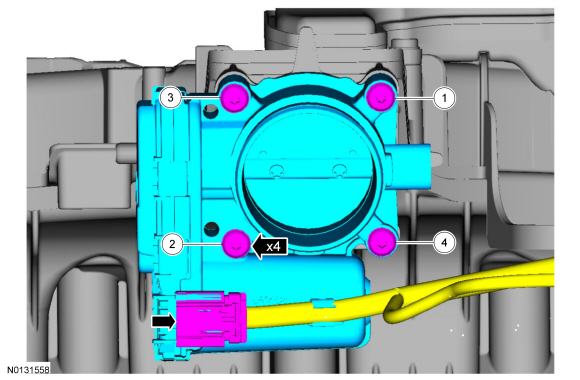 Ford Taurus. Engine