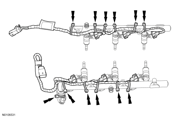 Ford Taurus. Engine