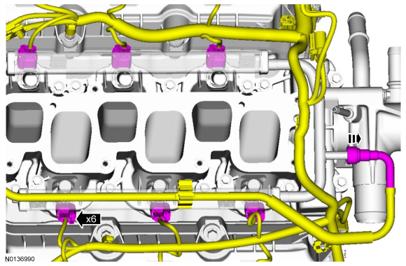 Ford Taurus. Engine